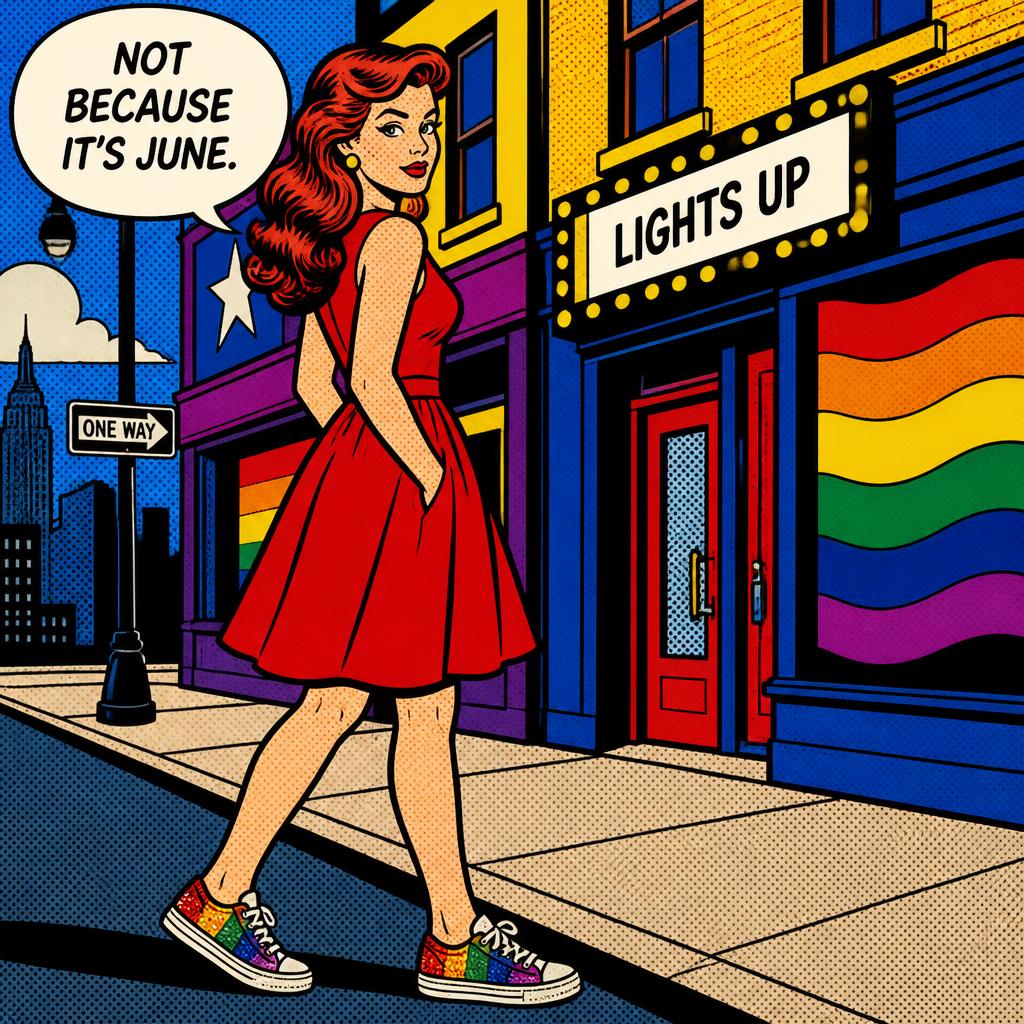 Lights Up artwork by JDay Creative.