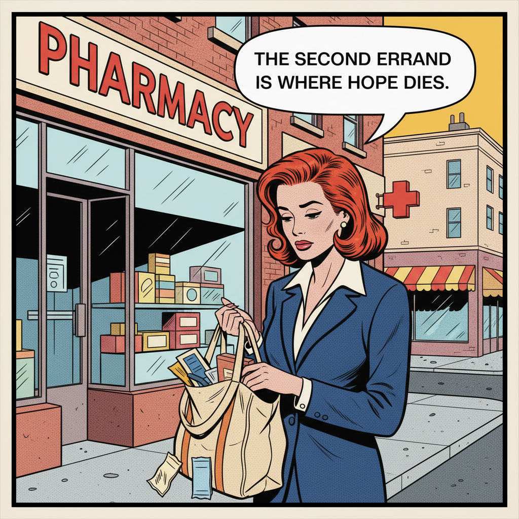 The second errand is where hope dies.