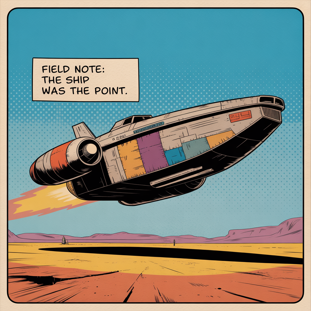 Field Note: The ship was the point.